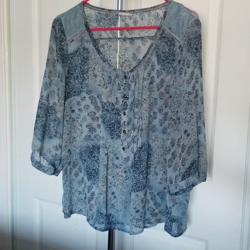 Floral Tunic Blouse